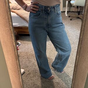 Abercrombie & Fitch Light Blue Straight Leg Jeans